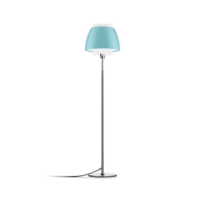 Buzz golvlampa - turkos, led, hög - Ateljé Lyktan