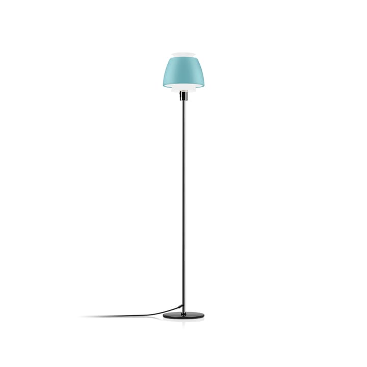 Buzz golvlampa - turkos, led, låg - Ateljé Lyktan