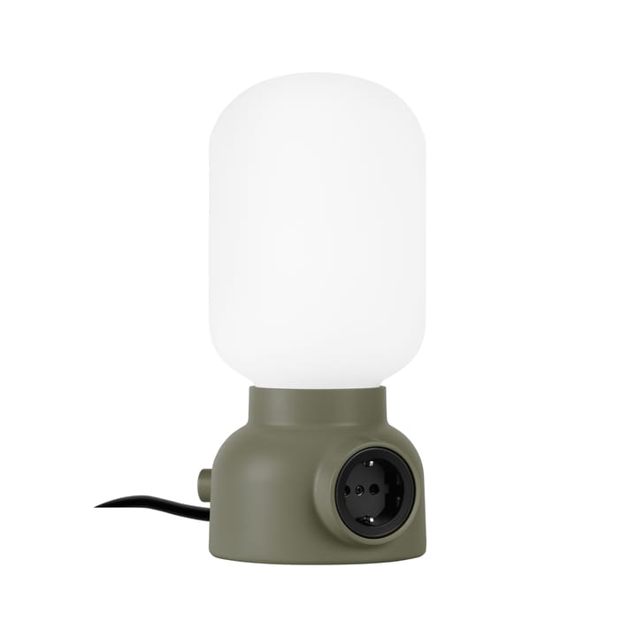 Plug Lamp bordslampa - pudergrön - Ateljé Lyktan