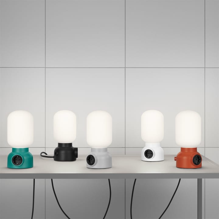 Plug Lamp bordslampa - vit - Ateljé Lyktan