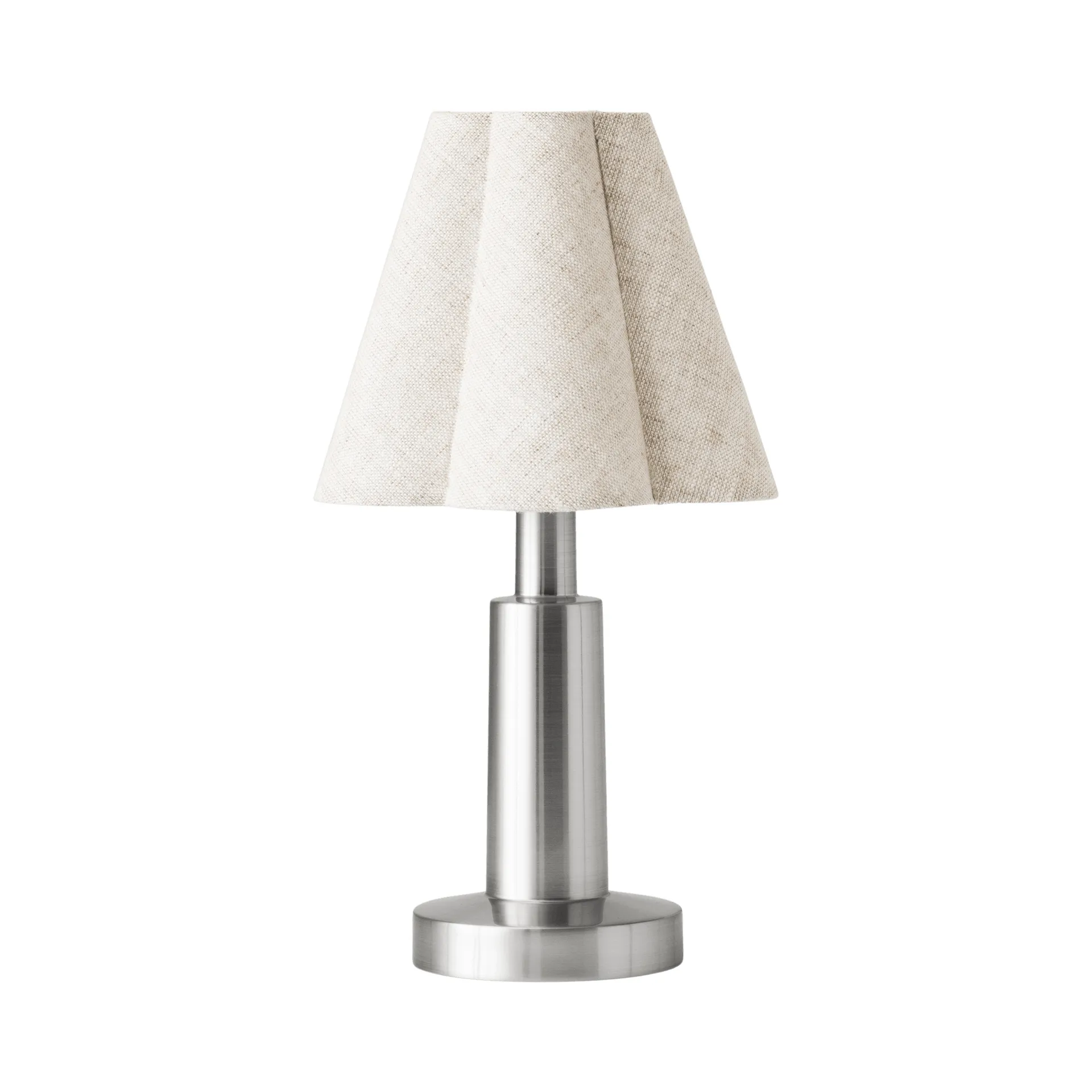 Admiral portabel bordslampa, Chrome-linen, 27 cm Audo Copenhagen