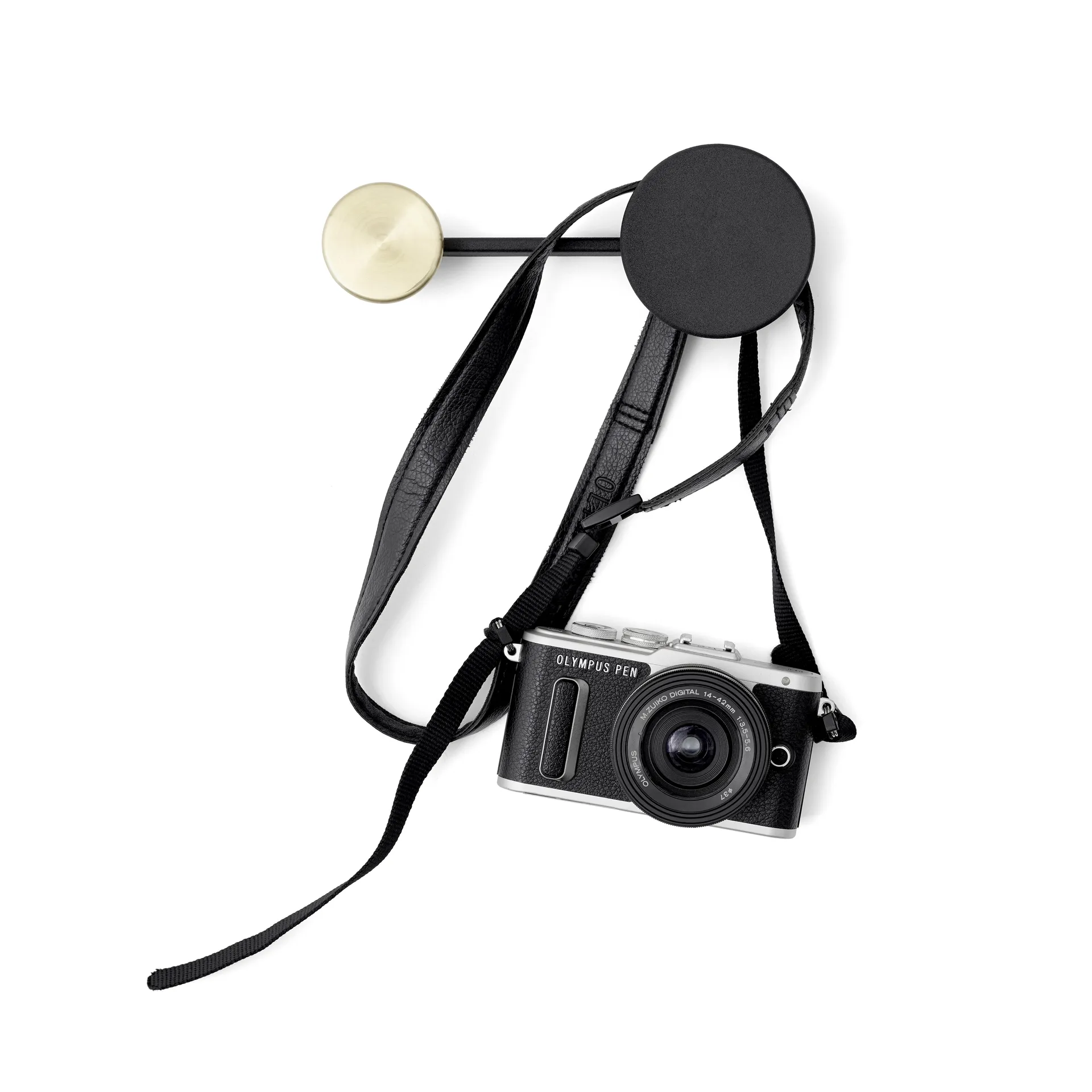 Afteroom klädhängare small, svart mässing Audo Copenhagen