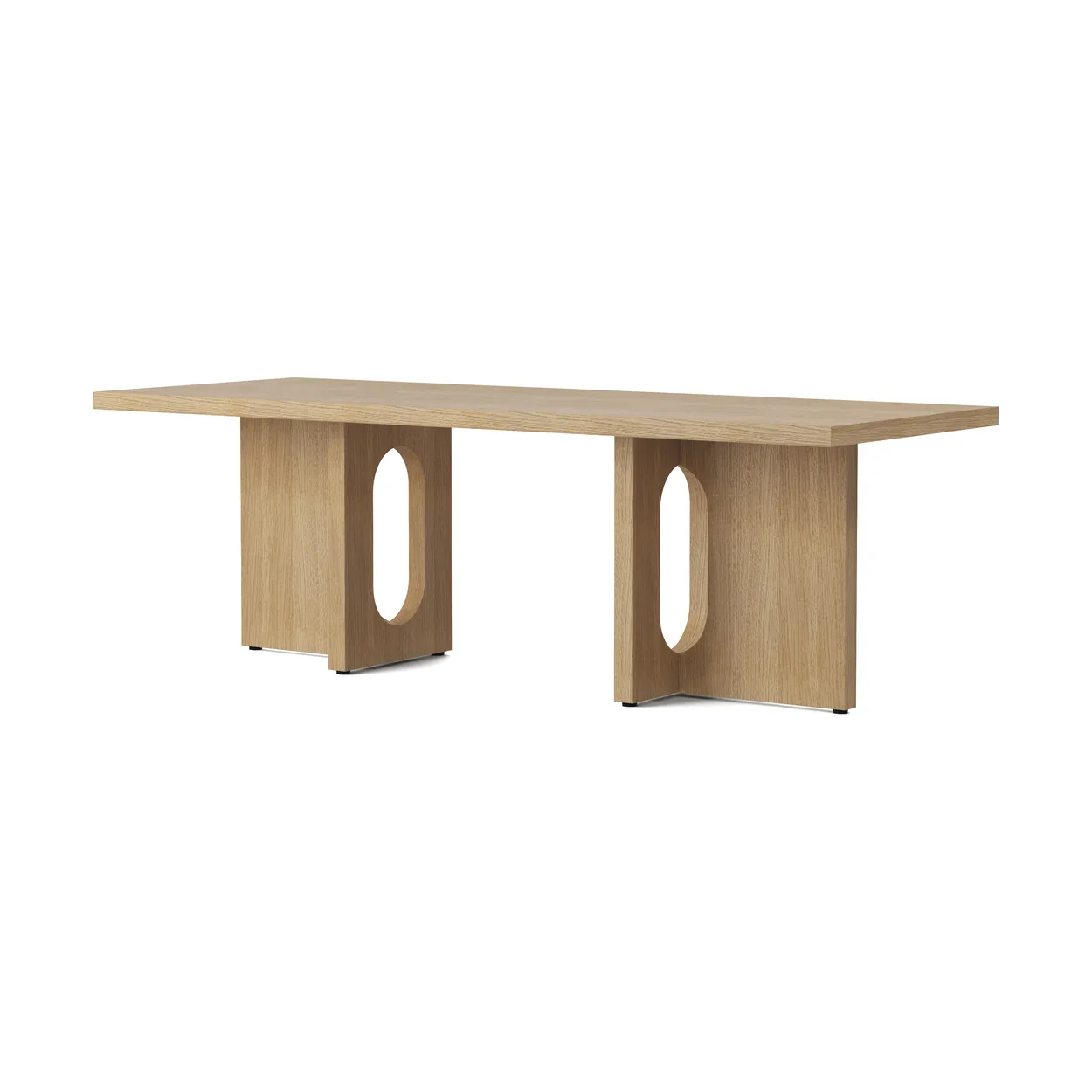 Audo Copenhagen Androgyne loungebord Natural oak | Skandinavisk Design | Soffbord | Beige