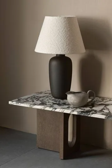 Androgyne loungebord - Oak dark st.-calacatta viola - Audo Copenhagen