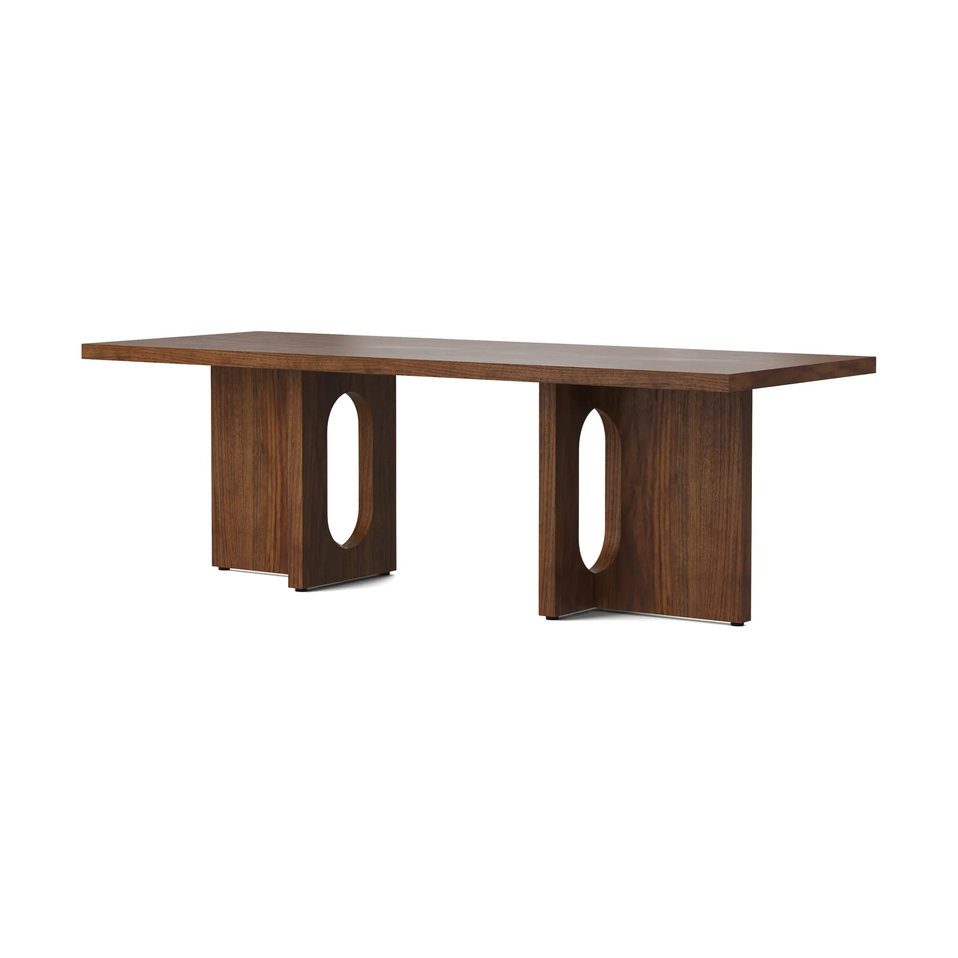 Androgyne loungebord, Walnut Audo Copenhagen