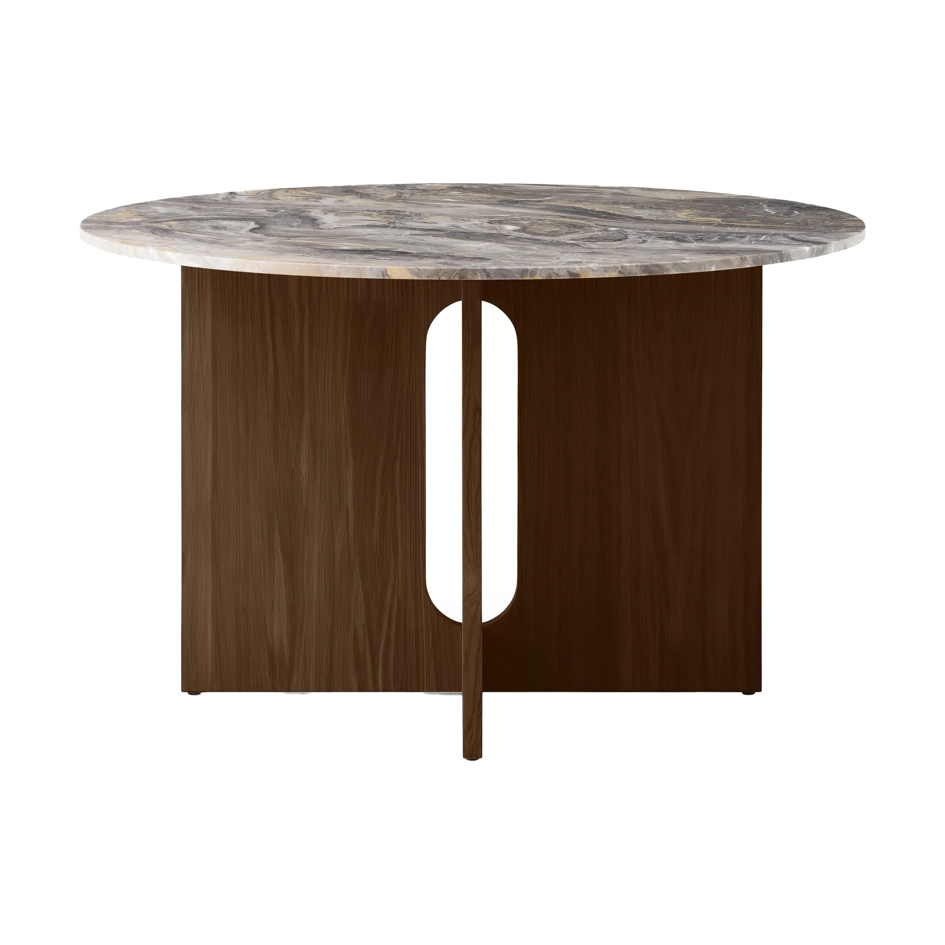 Androgyne matbord, Grey galaxy-mörkbetsad ek Audo Copenhagen