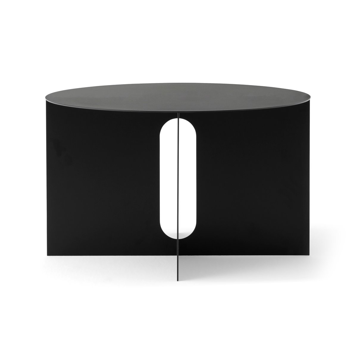 Audo Copenhagen Androgyne sidobord 63 cm Black | Skandinavisk Design | Avlastningsbord & Sidobord | Svart