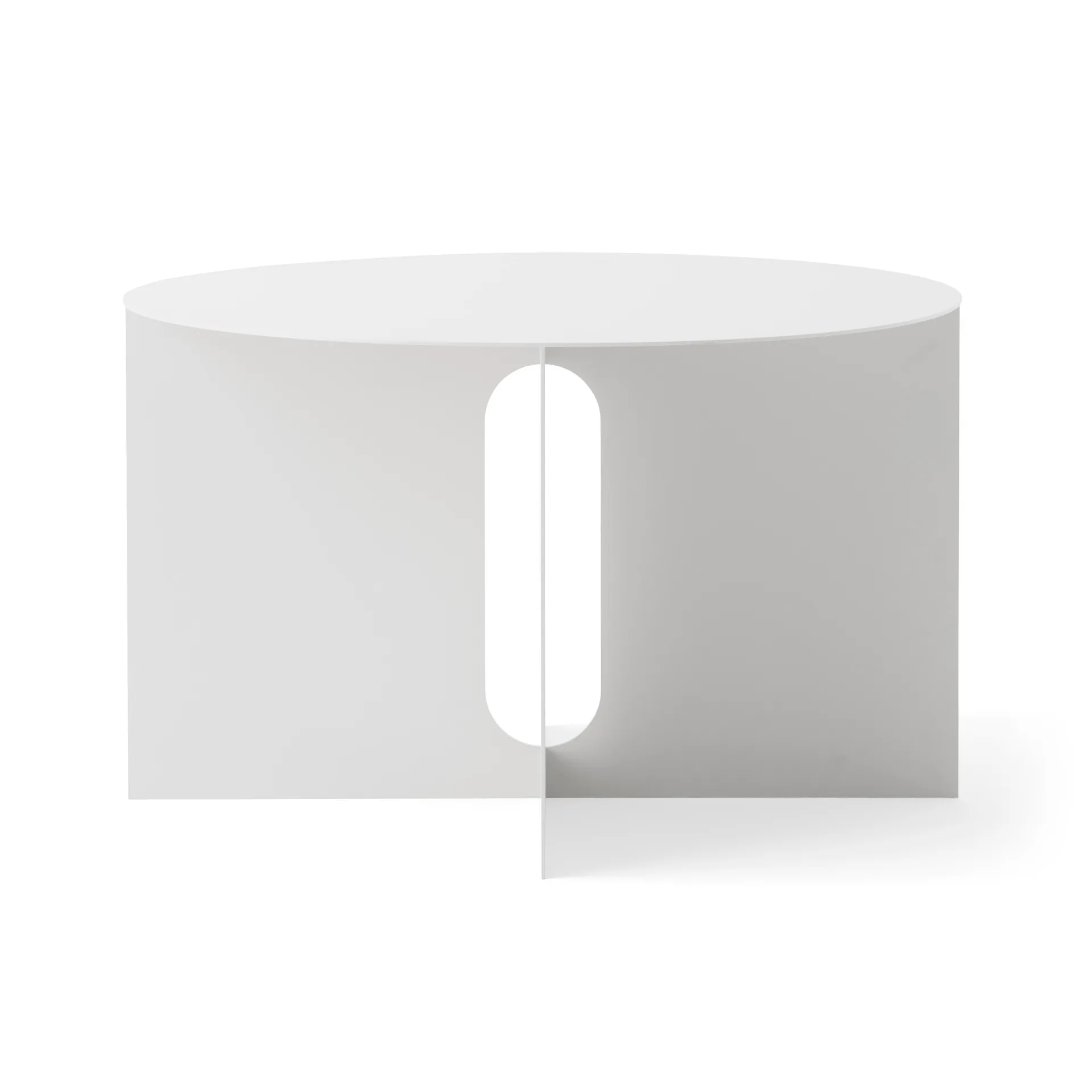 Androgyne sidobord Ø63 cm, Ivory Audo Copenhagen