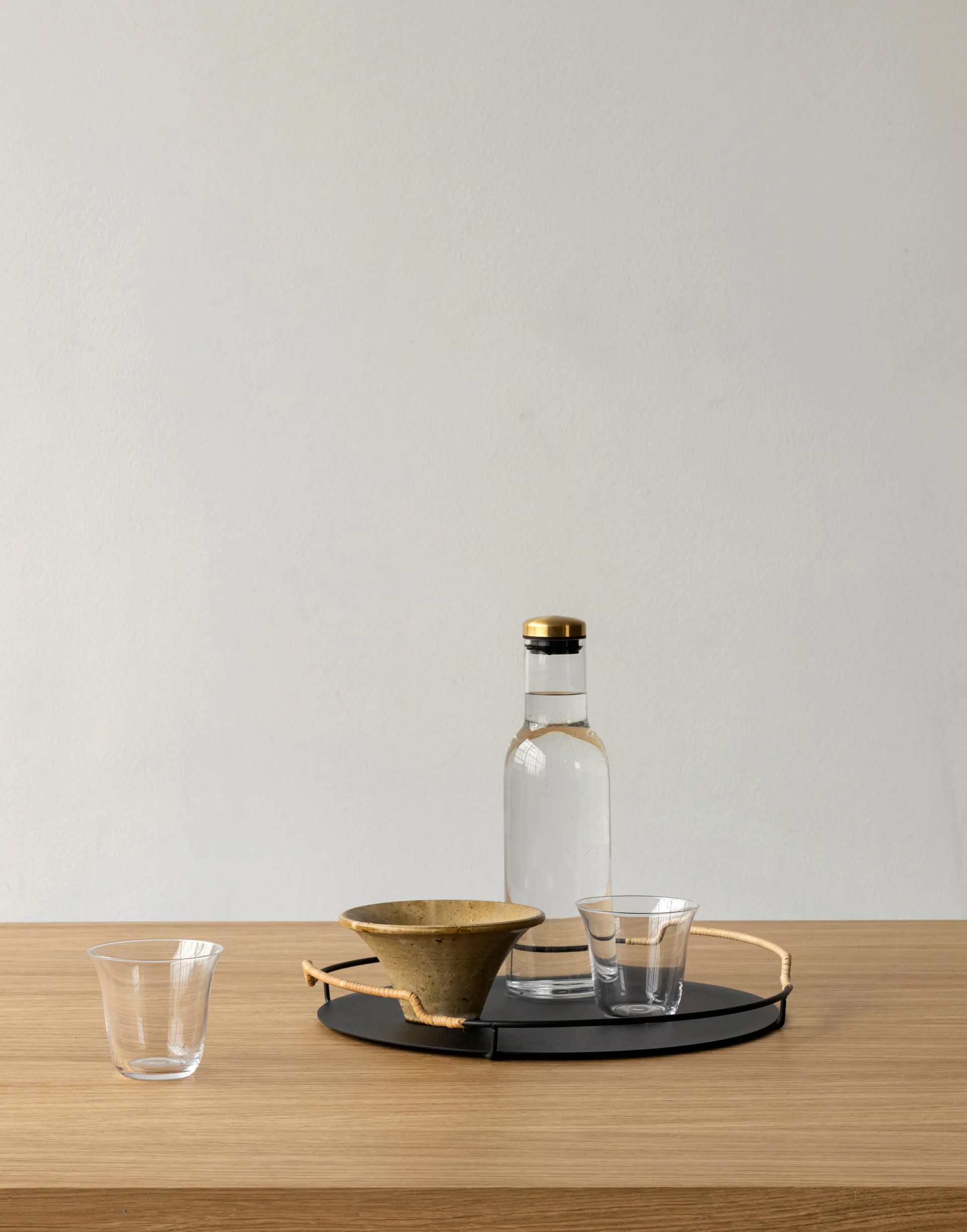 Balcony serveringsbricka Ø36,5 cm, Svart Audo Copenhagen