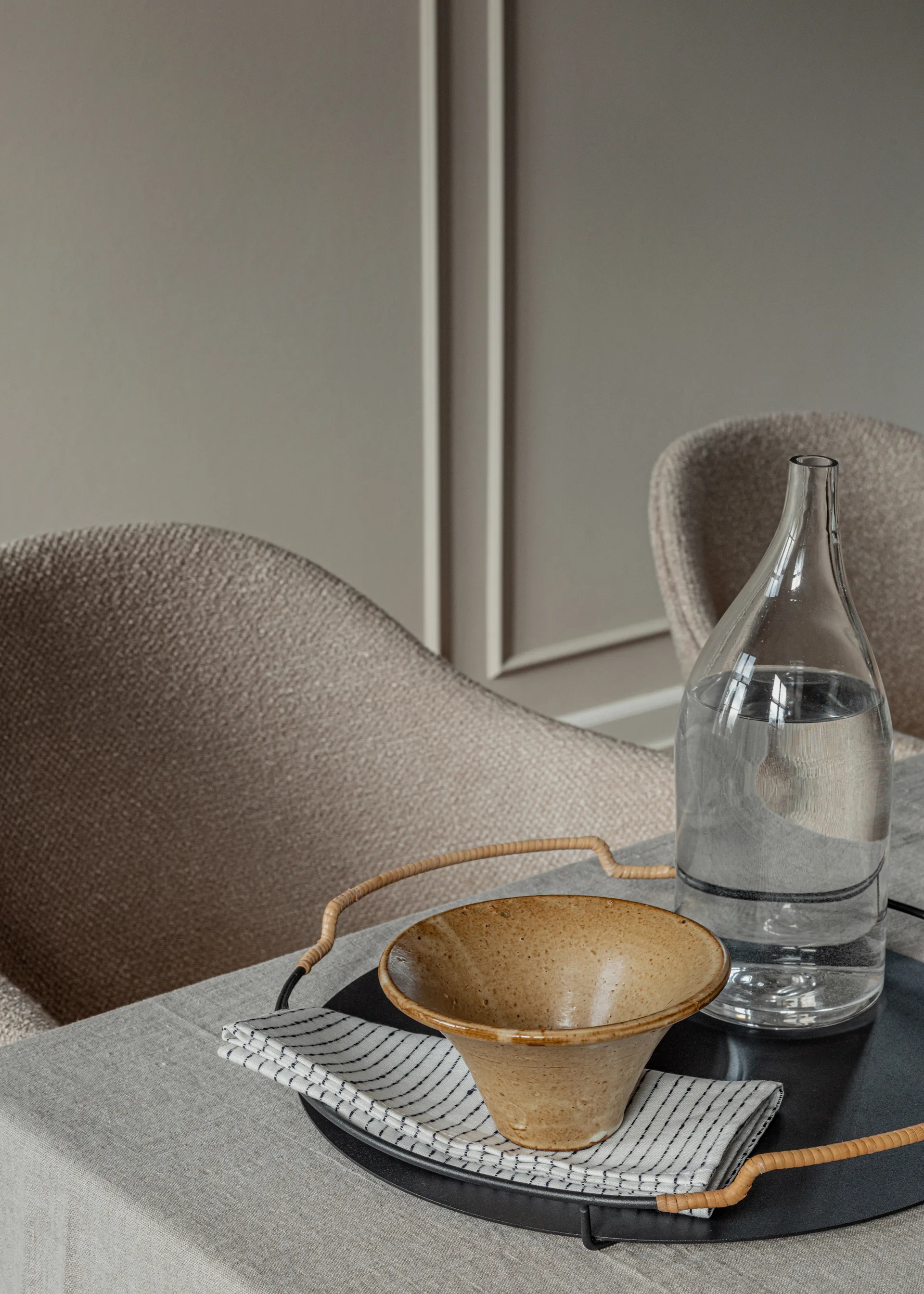 Balcony serveringsbricka Ø36,5 cm, Svart Audo Copenhagen