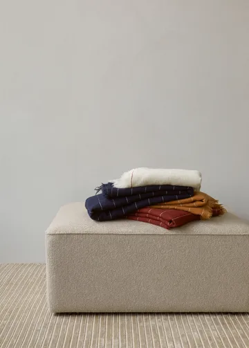 Battus pläd 130x185 cm - Indigo - Audo Copenhagen