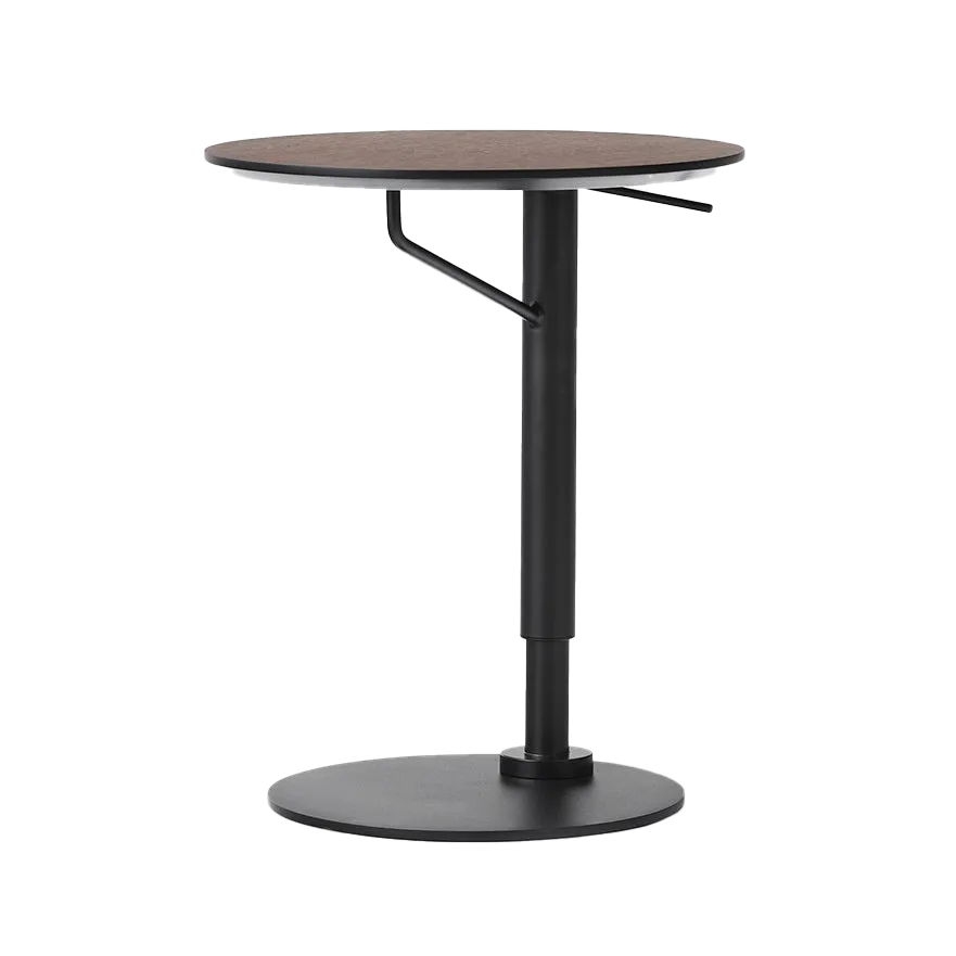 Branch sidobord Ø45 cm, Dark stained oak Audo Copenhagen