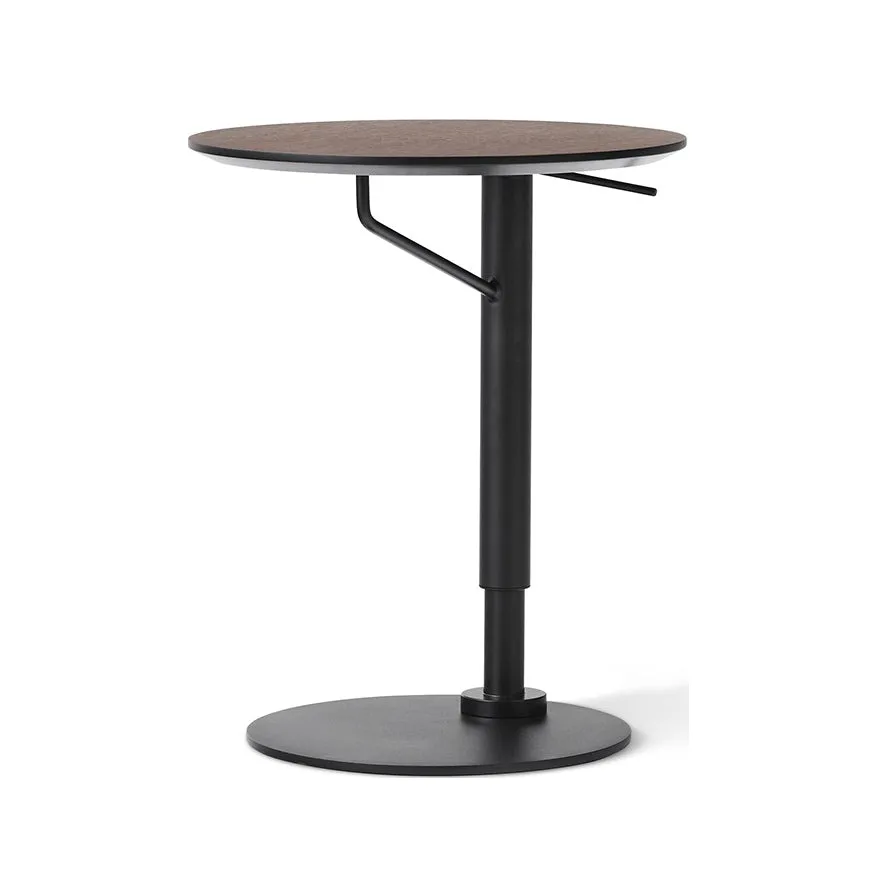 Audo Copenhagen Branch sidobord Ø45 cm Dark stained oak