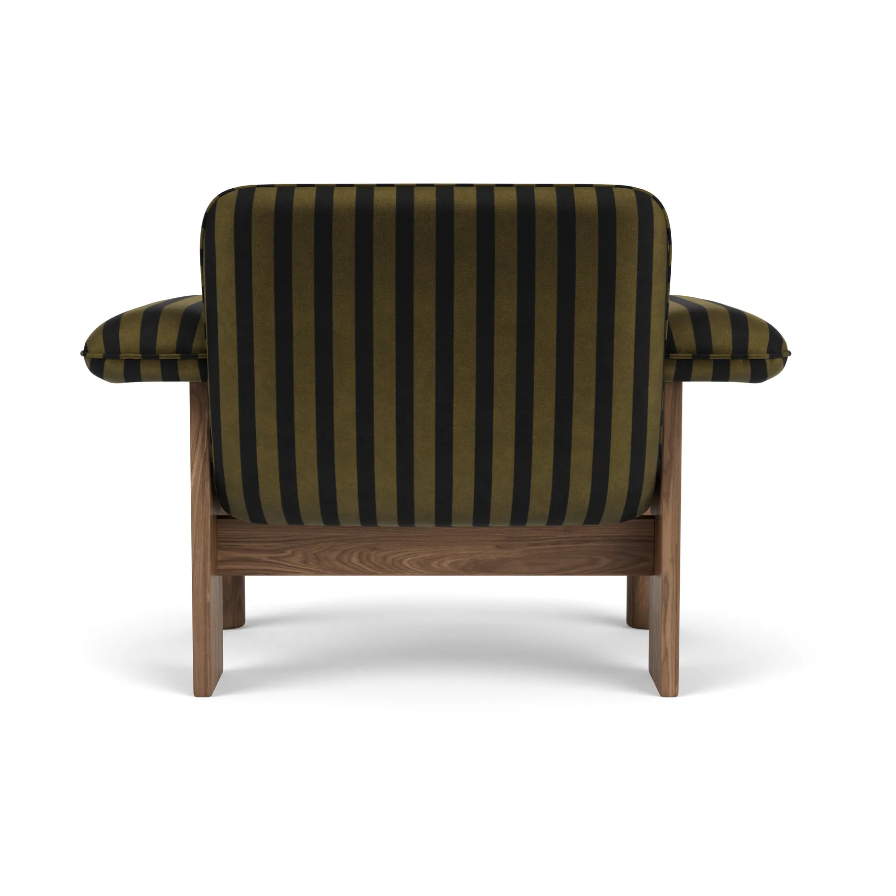 Brasilia fåtölj low back, Walnut-Cabanon Soft FCL7029-04 Audo Copenhagen