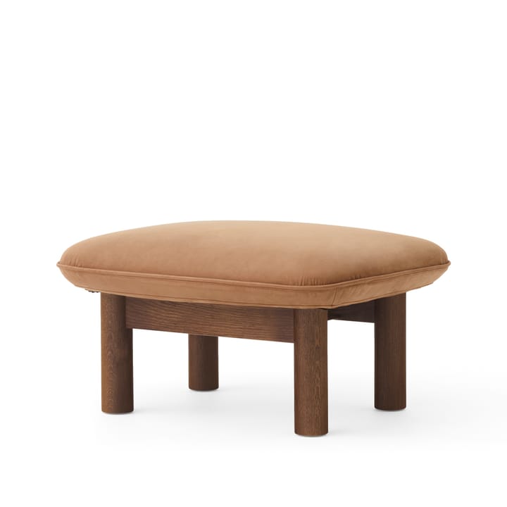 Brasilia fotpall - Dunes camel 21004 brun-mörk ek - Audo Copenhagen
