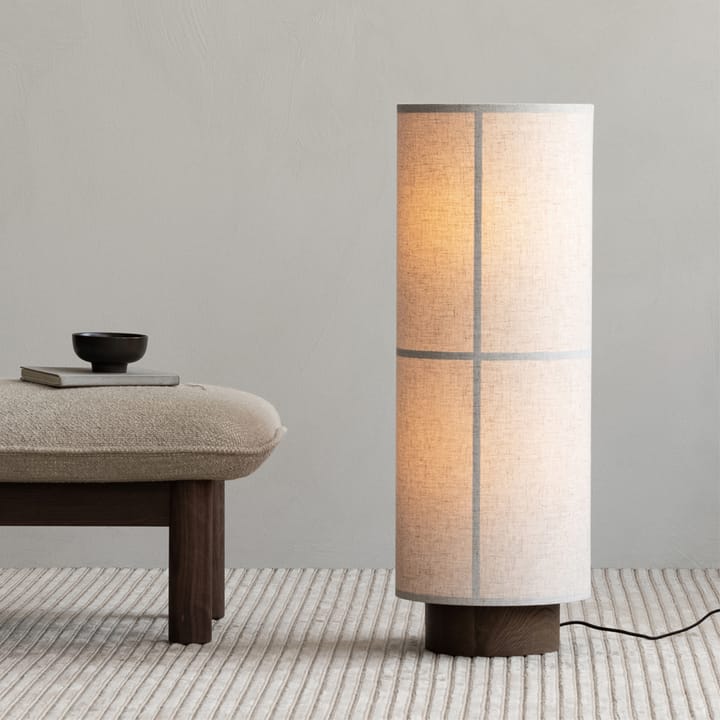 Brasilia fotpall, tyg bouclé 02 beige, ekstativ Audo Copenhagen