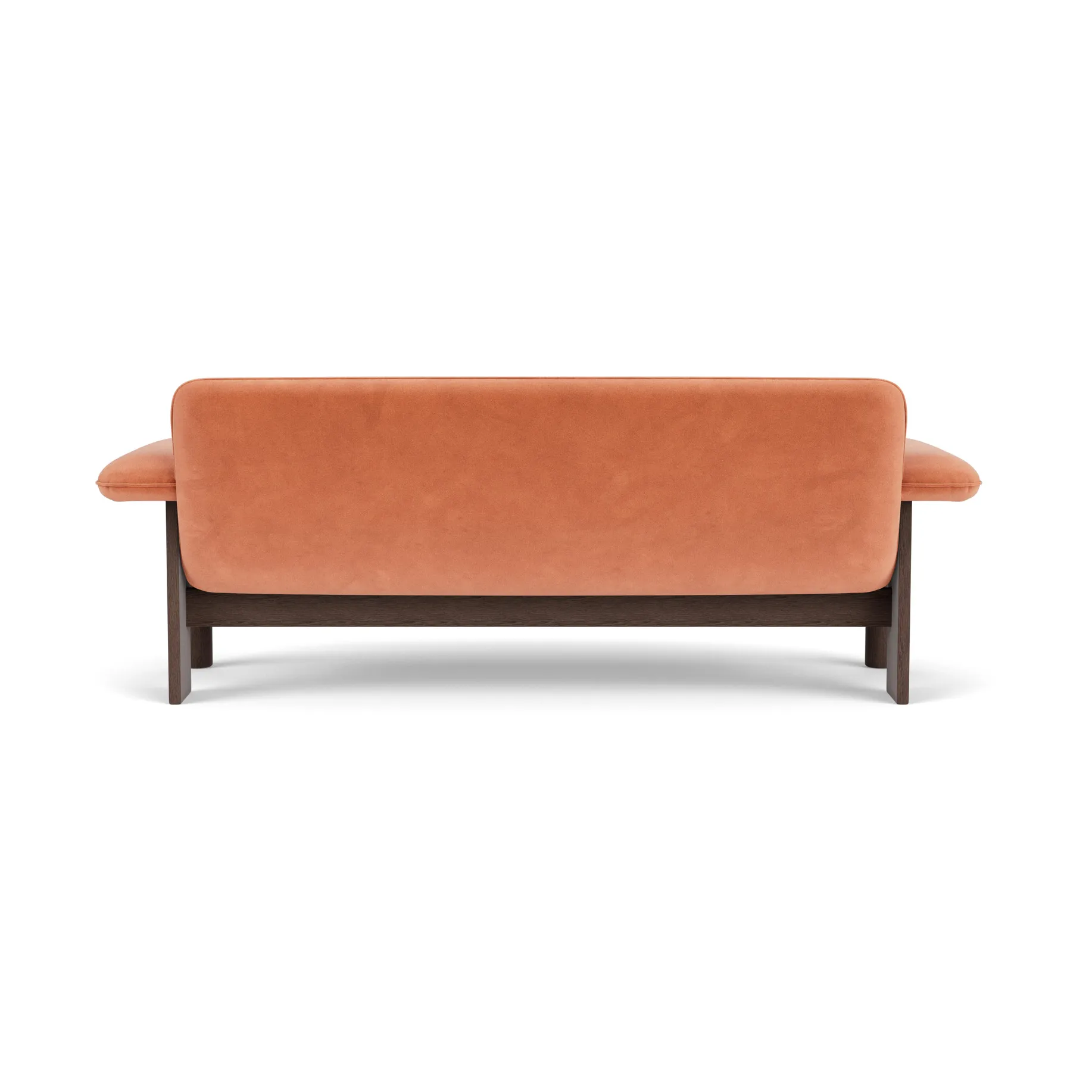 Brasilia soffa 2-sits, Dark oak-Avalon 012 Audo Copenhagen