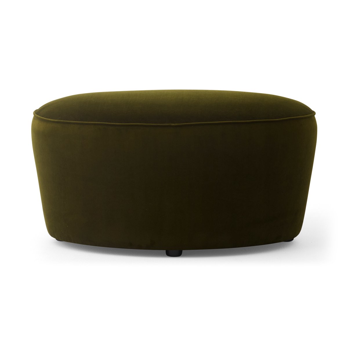 Audo Copenhagen Cairn puff oval Champion 035 | Skandinavisk Design | Sittpuffar | Grön