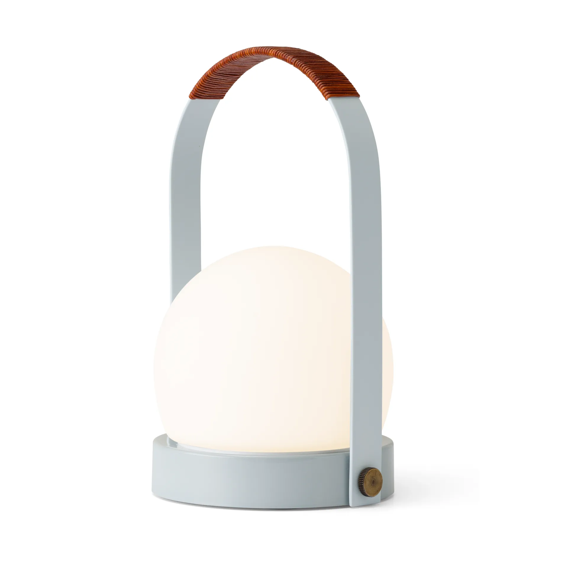 Carrie portabel bordslampa, Linen blue Audo Copenhagen