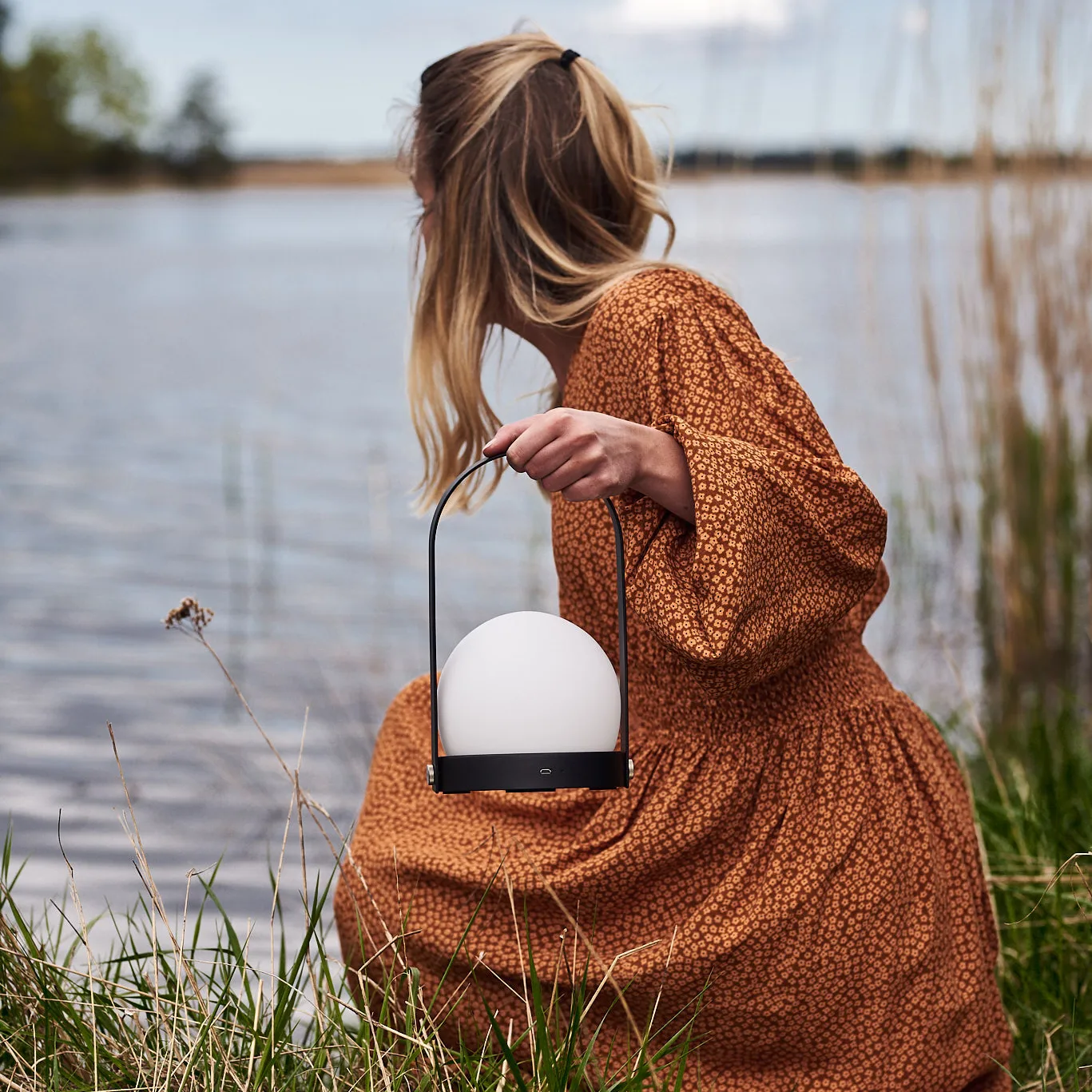 Carrie portable bordslampa, svart Audo Copenhagen