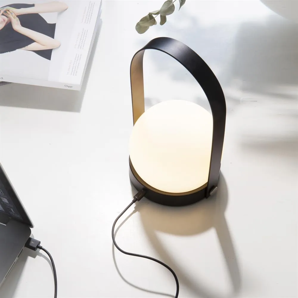 Carrie portable bordslampa, svart Audo Copenhagen