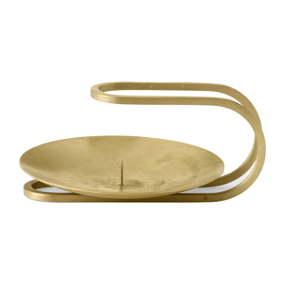 Audo Copenhagen Clip ljusstake 5 cm Mässing | Skandinavisk Design | Ljusstakar | Guldfärgad