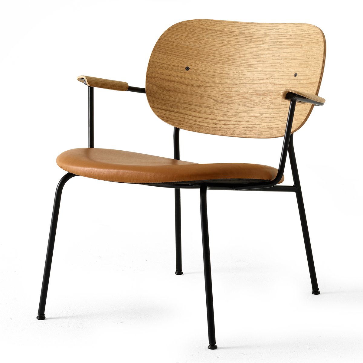 Audo Copenhagen Co Chair loungestol Ek | Skandinavisk Design | Stolar | Brun