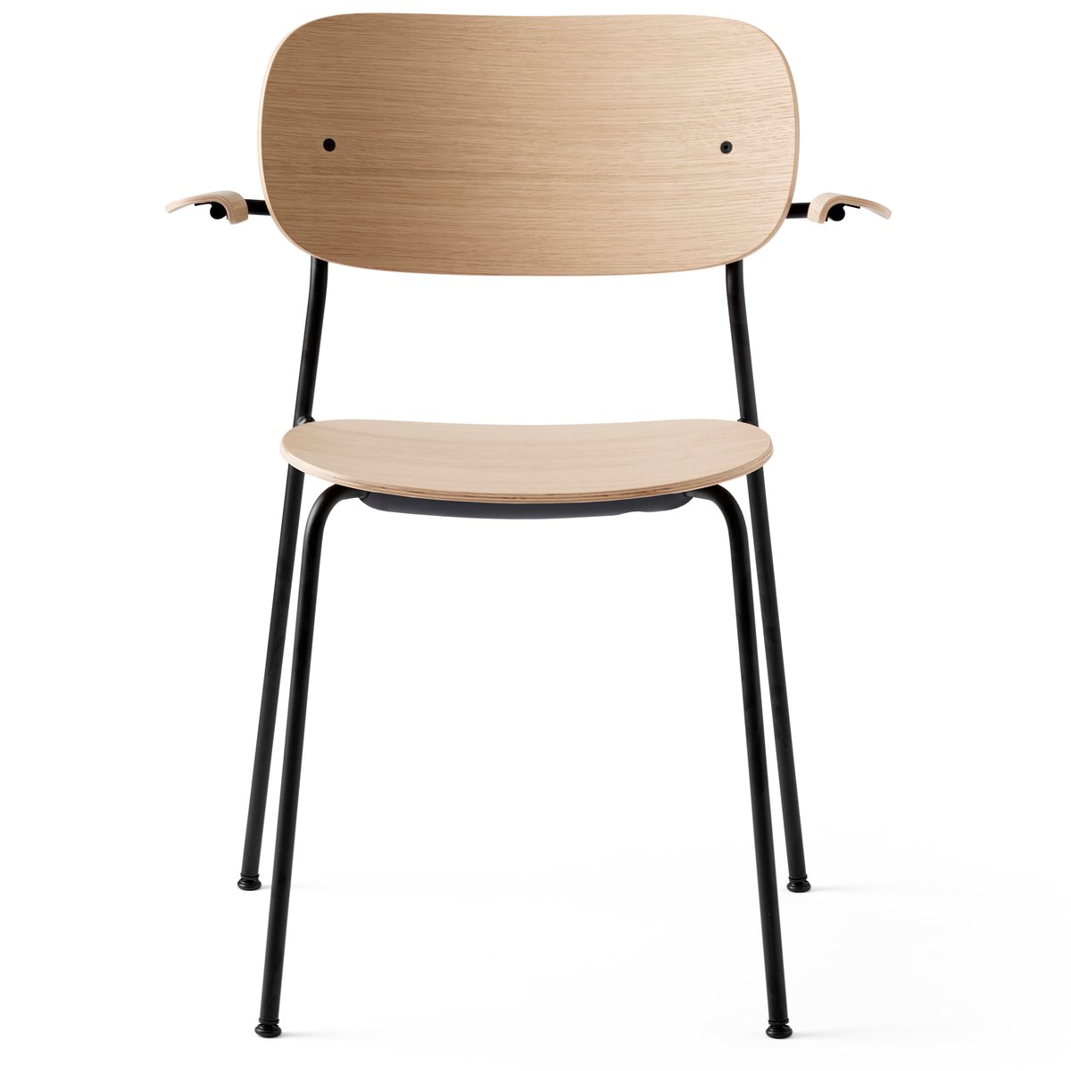 Audo Copenhagen Co Chair matstol med armstöd Ek | Skandinavisk Design | Stolar | Brun