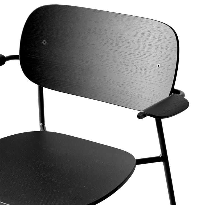 Co Chair matstol med armstöd - Svart ek - Audo Copenhagen