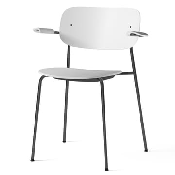 Co Chair matstol med armstöd - Vit-plast - Audo Copenhagen