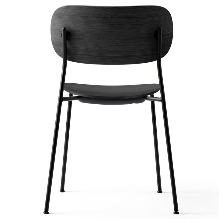 Co Chair matstol svarta ben - Svart ek - Audo Copenhagen