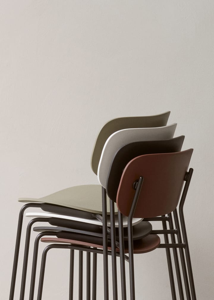 Co Chair matstol svarta ben - Svart-plast - Audo Copenhagen