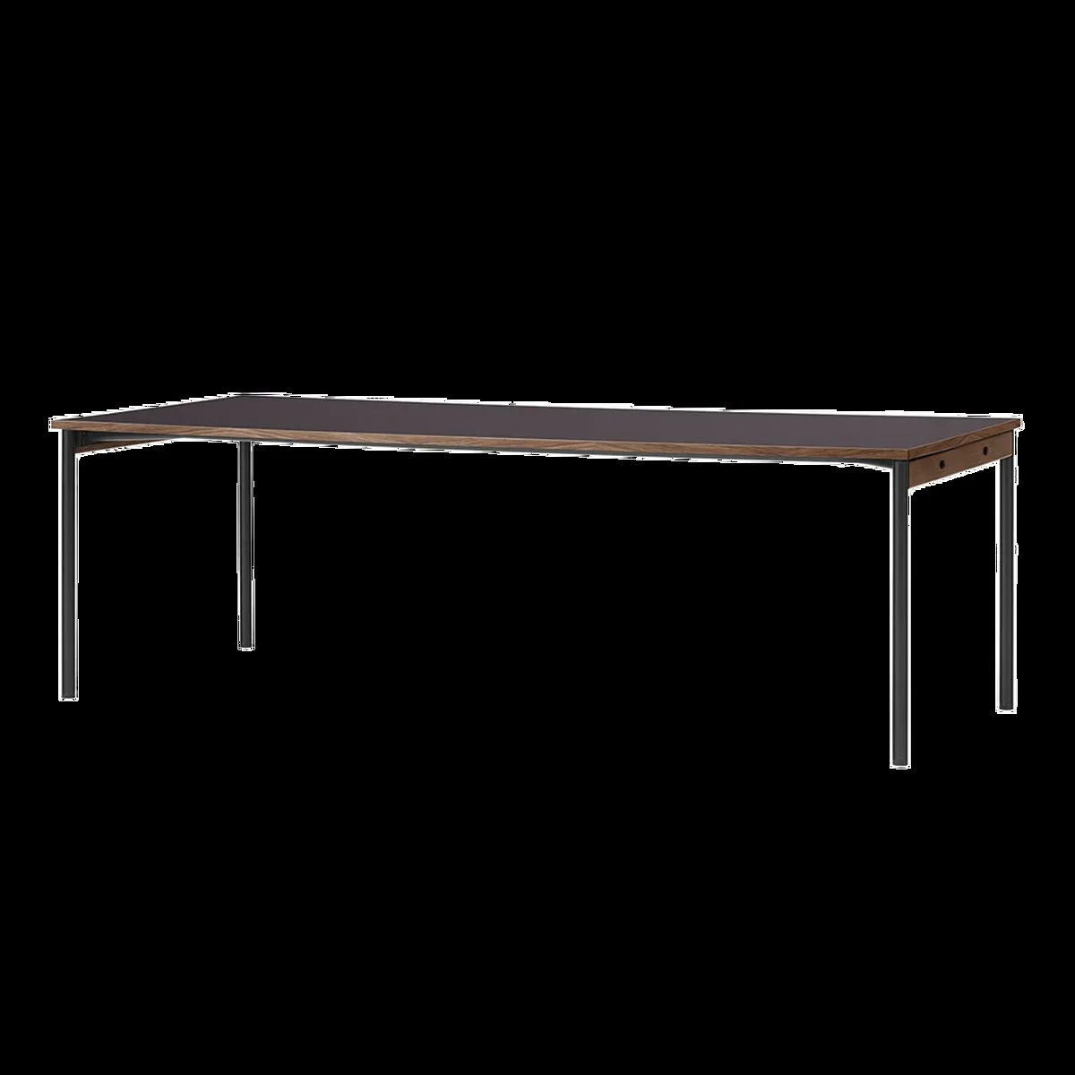 Audo Copenhagen Co Table konferensbord 240x100cm Black-laminate terra