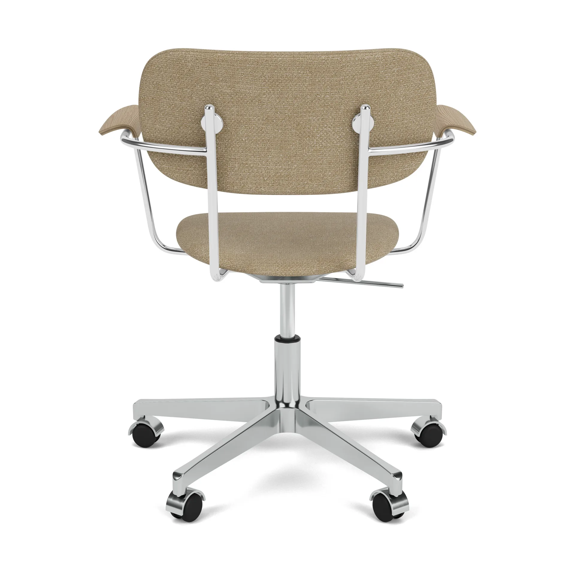 Co Task kontorsstol helklädd, Audo Bouclé 02-natural oak Audo Copenhagen