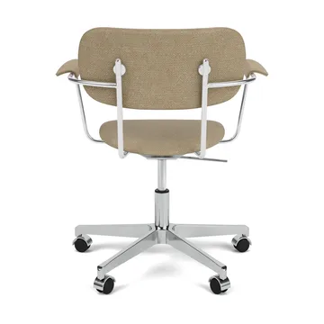 Co Task kontorsstol helklädd - Audo Bouclé 02-natural oak - Audo Copenhagen