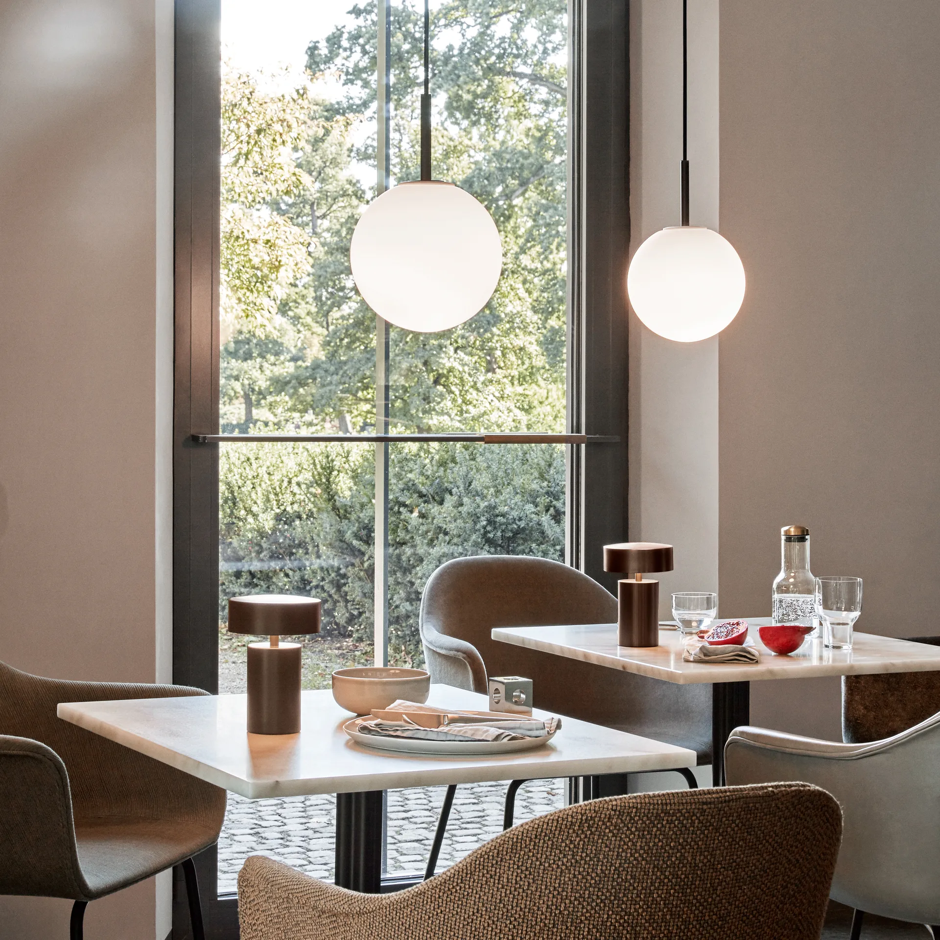 Column bordslampa, Brons Audo Copenhagen