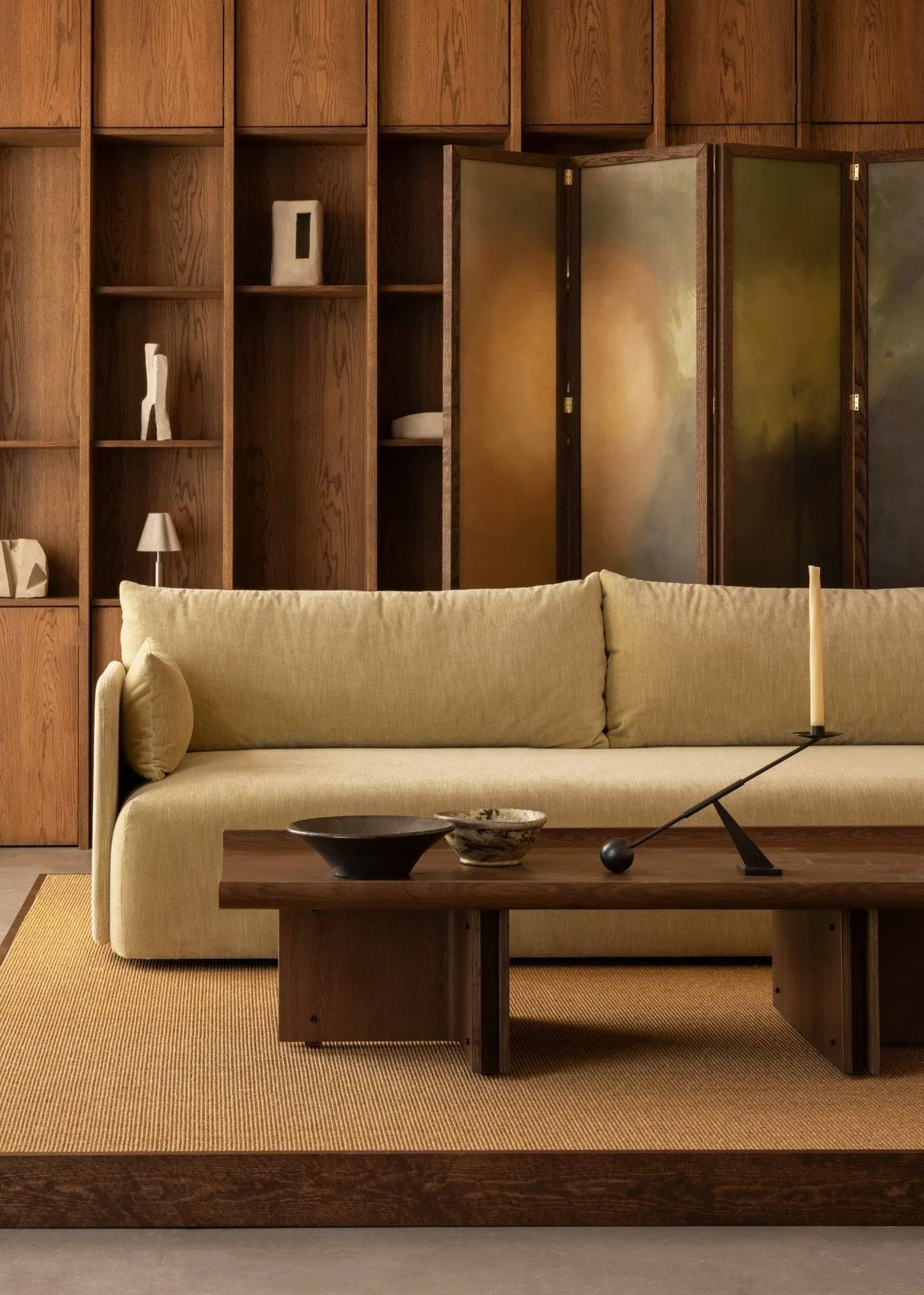 Conrad loungebord, Mörkbetsad ek, 149x74 cm Audo Copenhagen Conrad loungebord, Mörkbetsad ek, 149x74 cm Audo Copenhagen