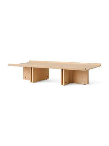 Conrad loungebord - Naturell ek, 149x74 cm - Audo Copenhagen