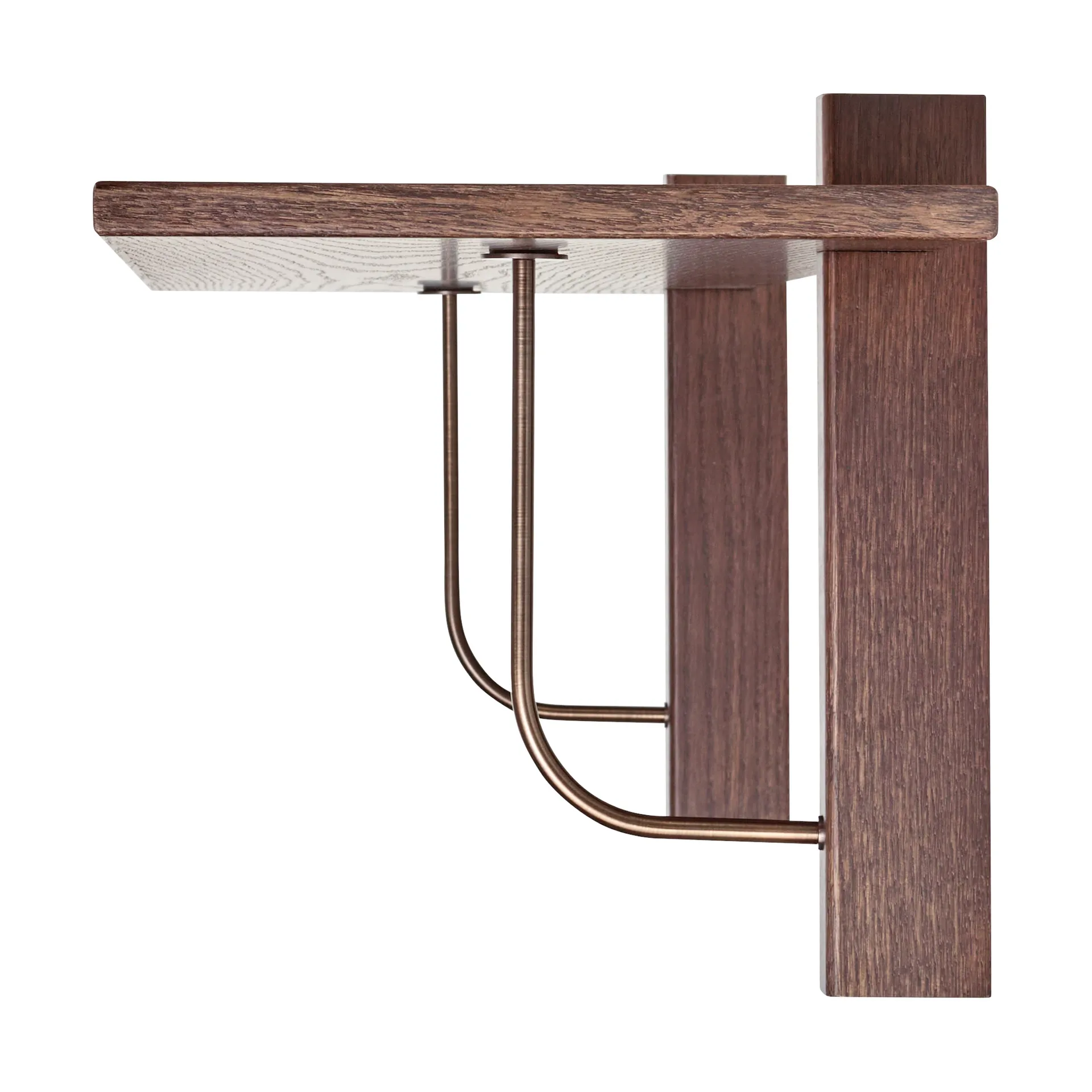 Corbel hylla 100x30cm, Dark stained oak Audo Copenhagen