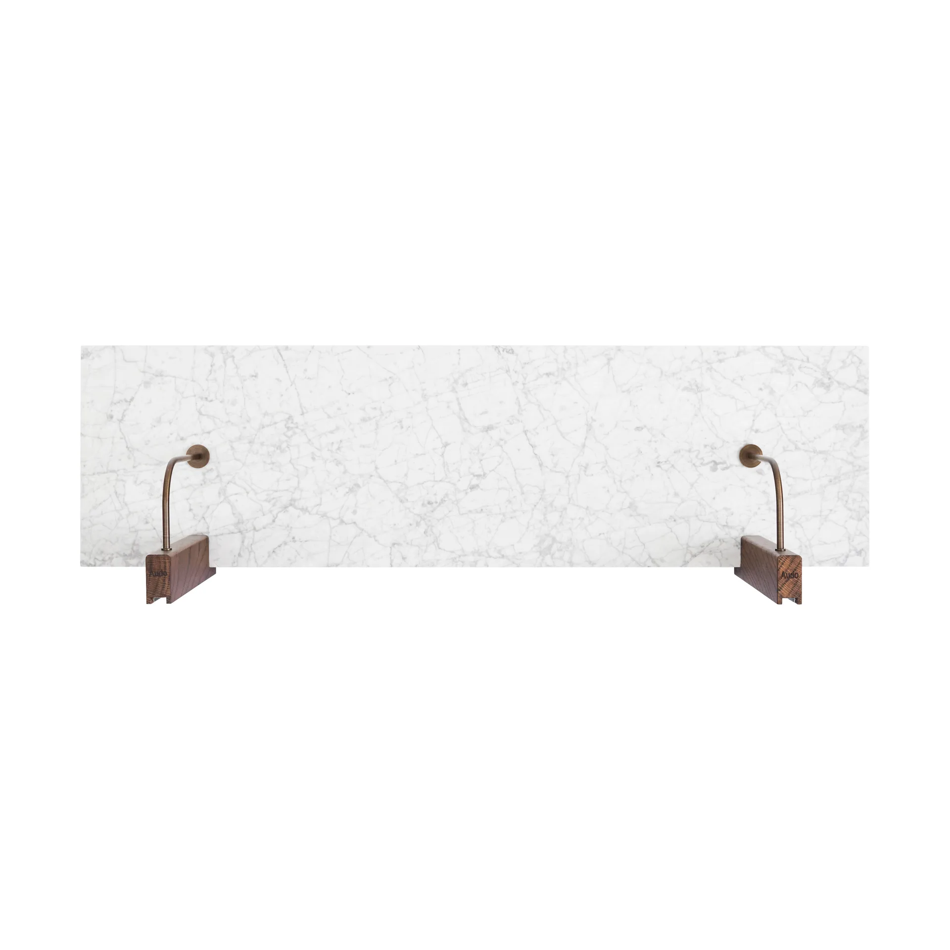 Corbel hylla 100x30cm, Marble carrara Audo Copenhagen