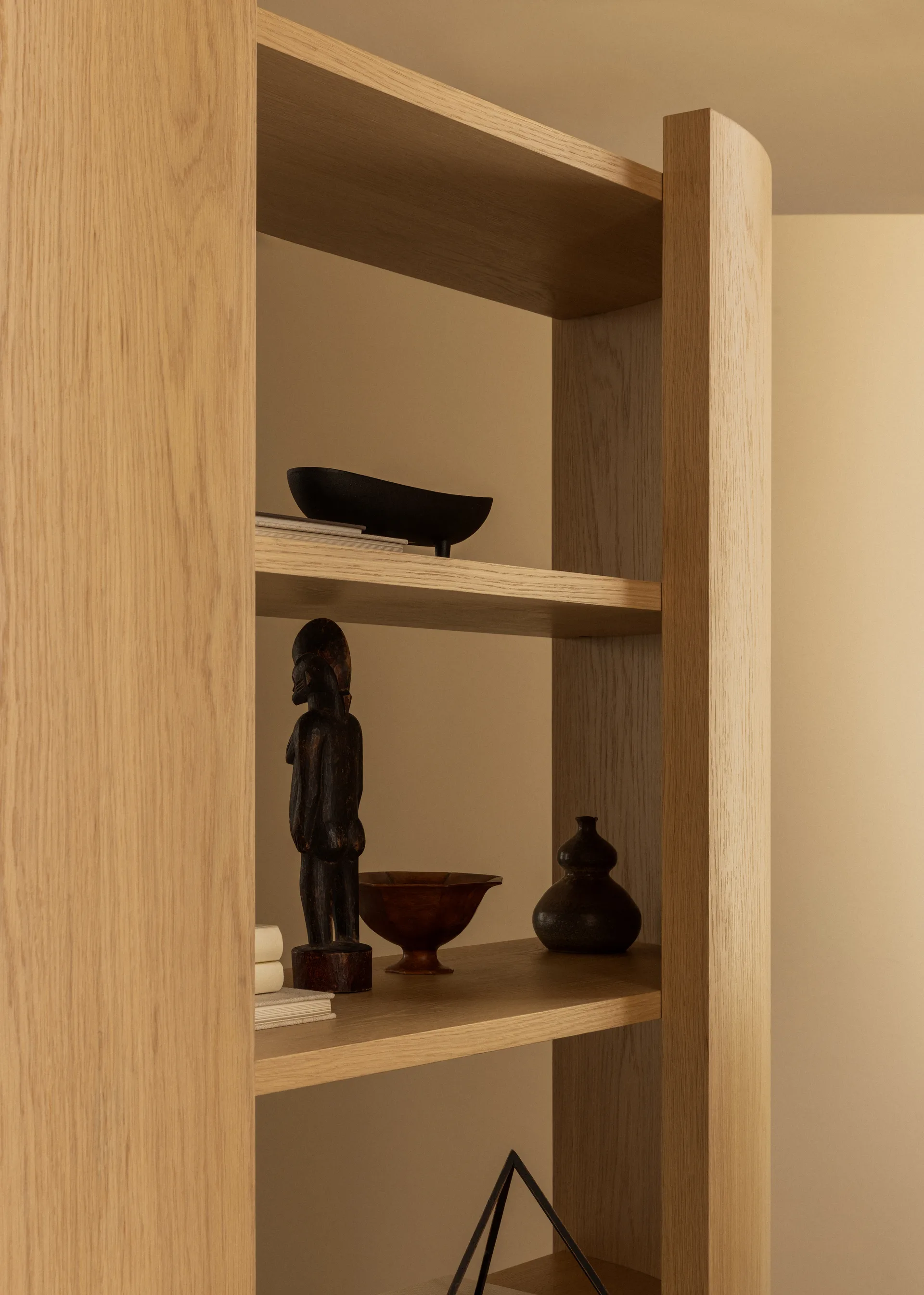 Crescent hylla, Obehandlad ek, 150x173 cm Audo Copenhagen