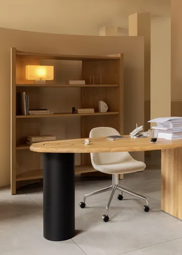 Crescent hylla - Obehandlad ek, 150x173 cm - Audo Copenhagen