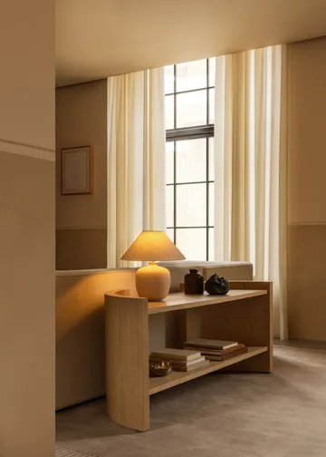 Crescent hylla - Obehandlad ek, 150x60 cm - Audo Copenhagen