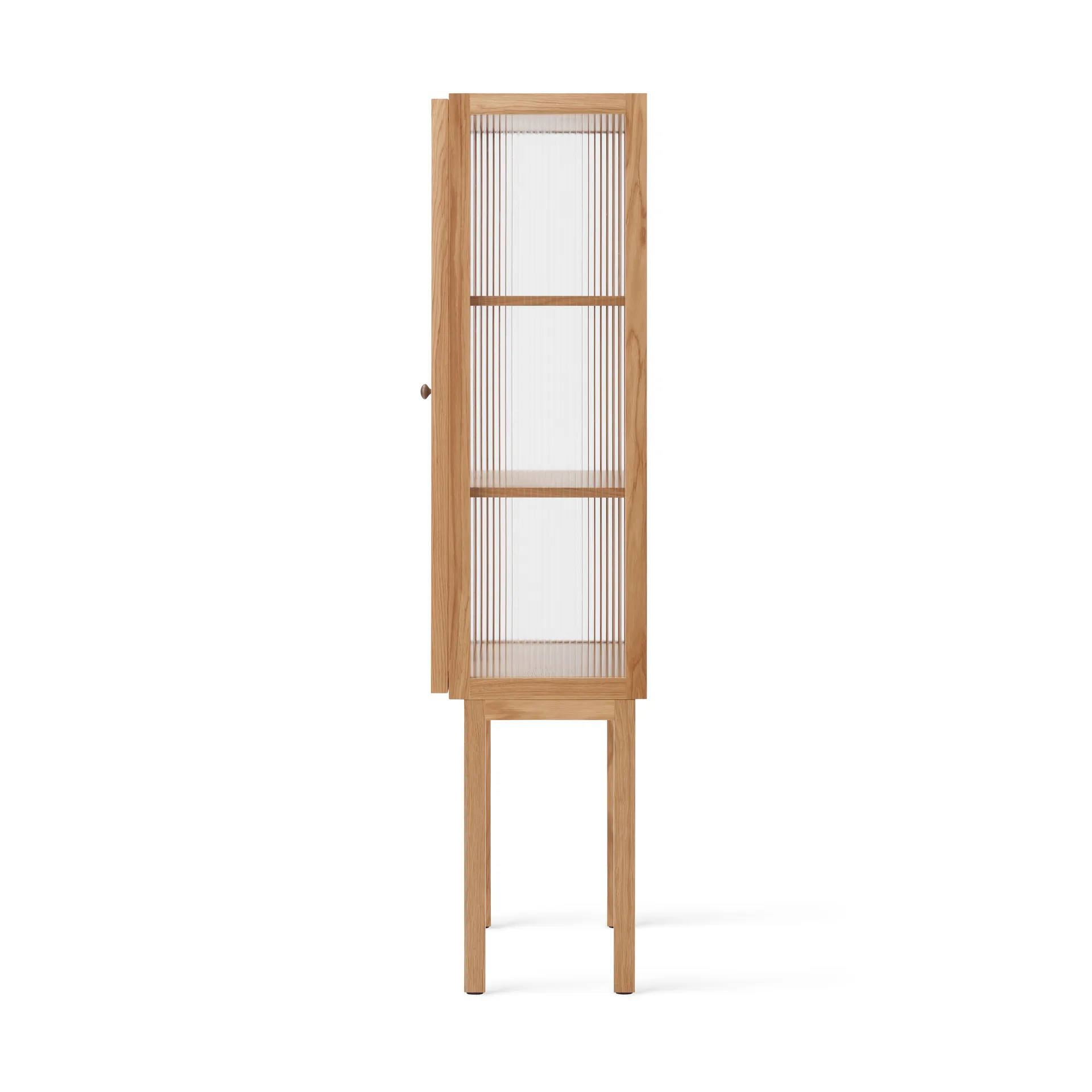 Curiosity skåp med glasdörr 168 cm, Oak Audo Copenhagen