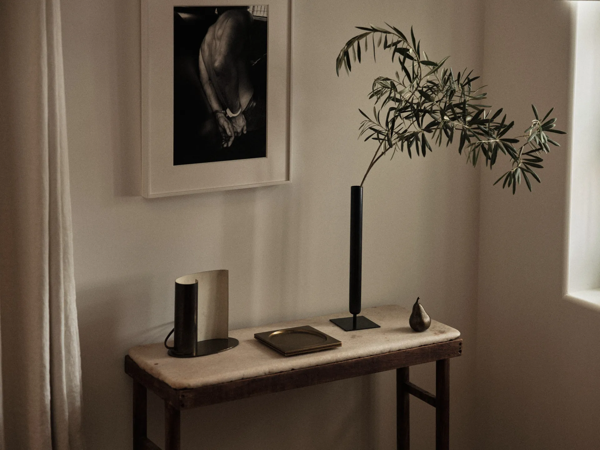 Divot bricka, Mässing Audo Copenhagen