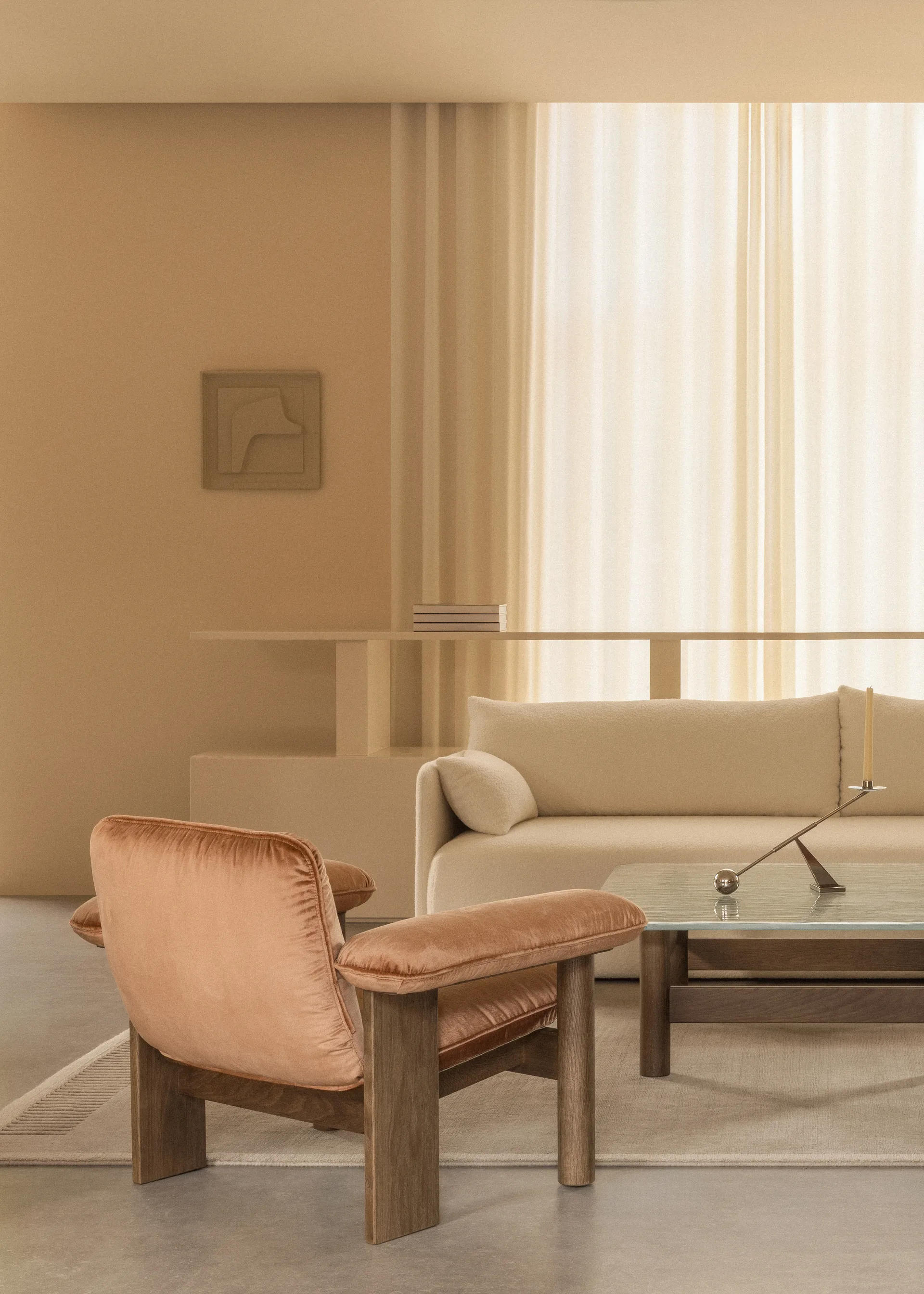 Duomo matta 200x300 cm, Limestone beige Audo Copenhagen