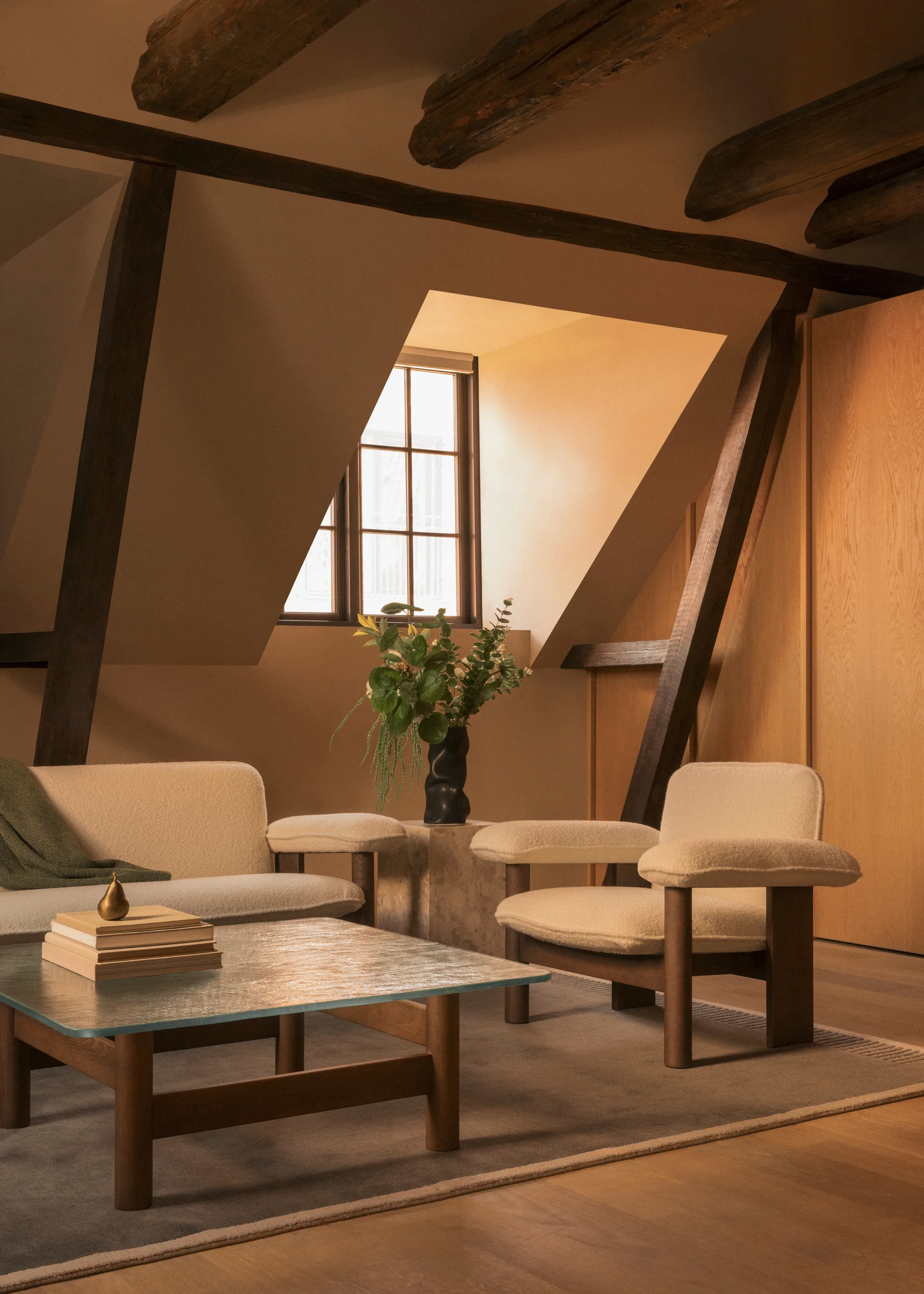 Duomo matta 270x270 cm, Marble grey Audo Copenhagen