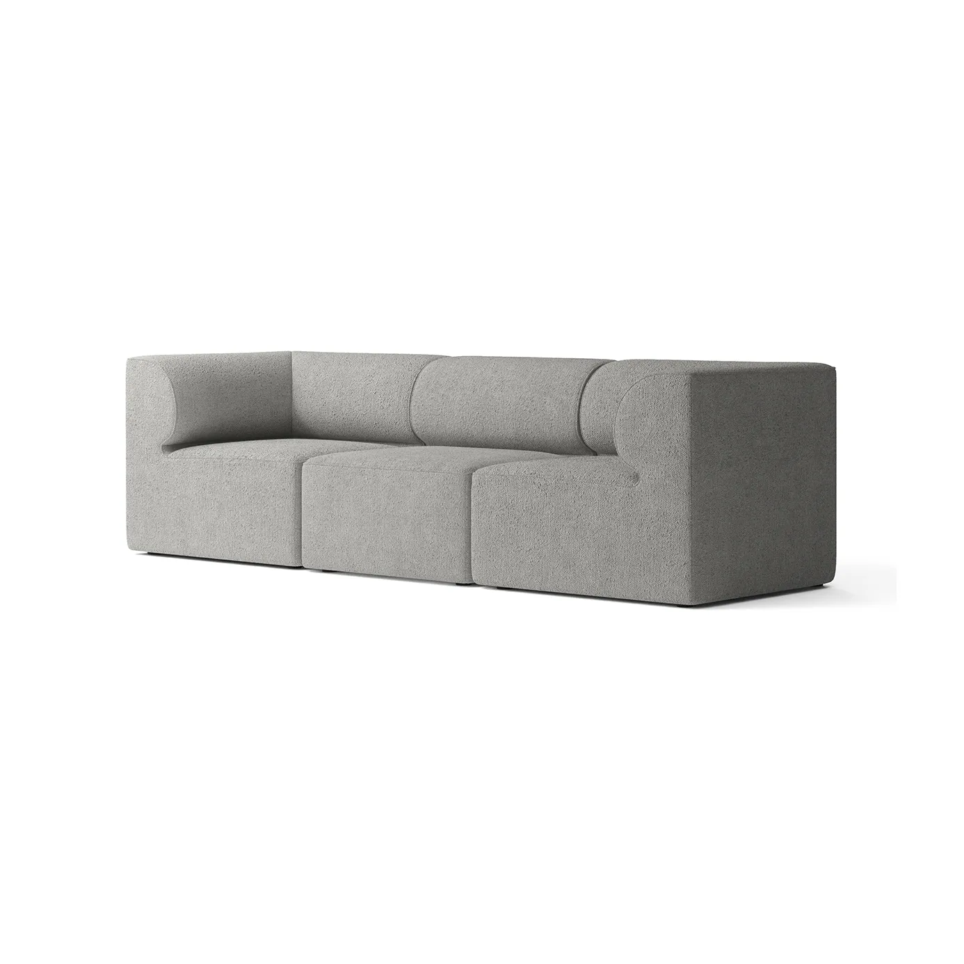 Eave 86 modulsoffa konfiguration 2, Audo Bouclé 16 (Dark Grey) Audo Copenhagen