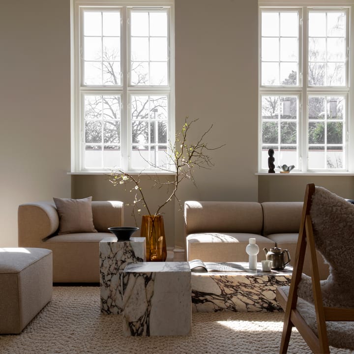 Eave modulsoffa - 3-sits tyg bouclé 02 beige - Audo Copenhagen