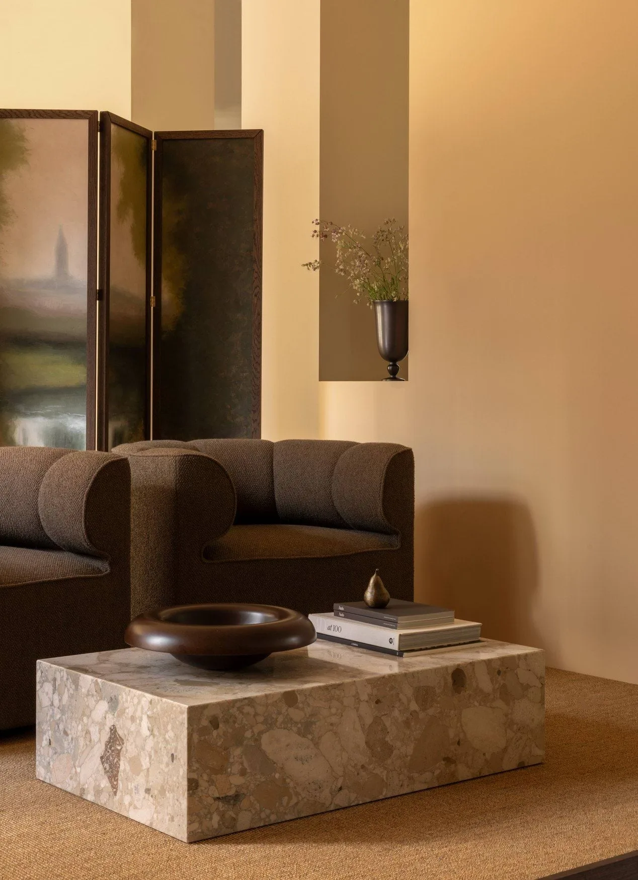 Eave Seamline loungestol, Logan Nutmeg Audo Copenhagen